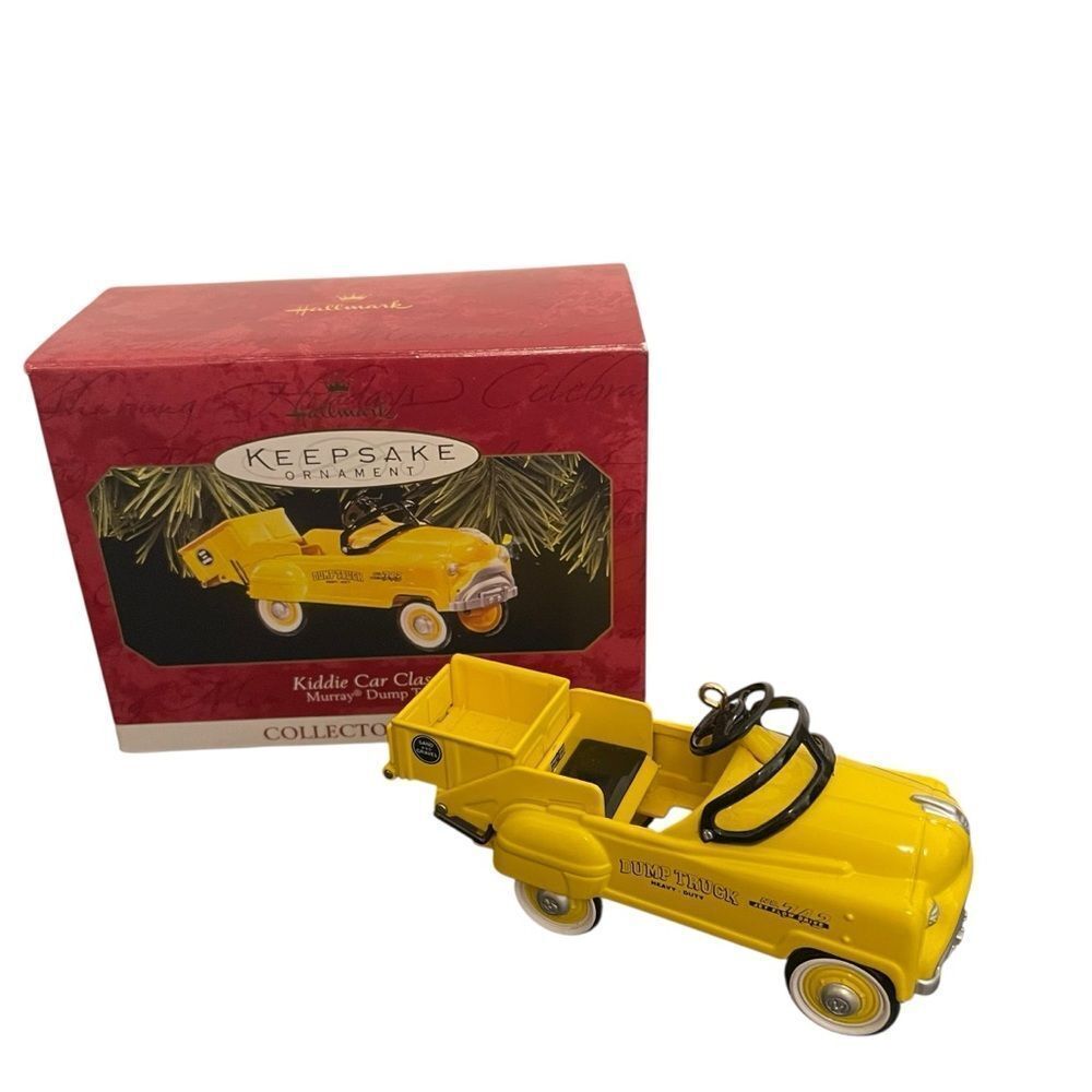 Hallmark Keepsake Ornament Murray Dump Truck Kiddie Car Classics Vintage